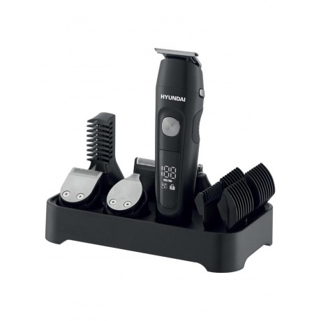 Машинка для стрижки Hyundai H-HC7120 черный/серебристый 5Вт (насадок в компл:10шт)
Машинка для стрижки Hyundai H-HC7120 черный/серебристый 5Вт (насадок в компл:10шт)