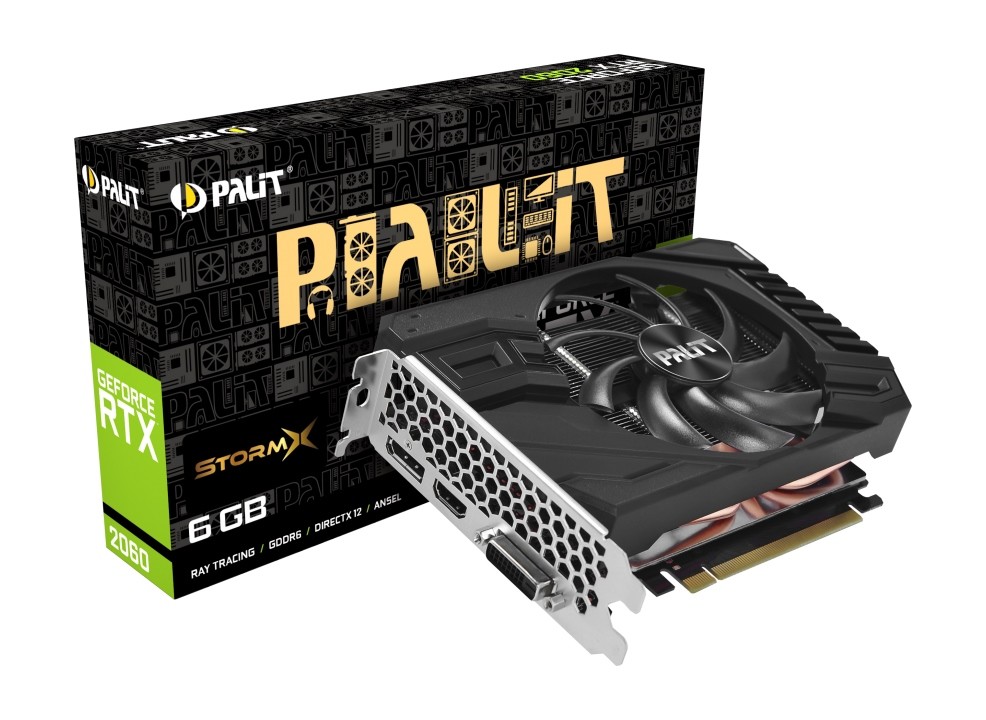 Видеокарта Palit RTX2060 STORMX 6G (NE62060018J9-161F
Видеокарта Palit RTX2060 STORMX 6G (NE62060018J9-161F