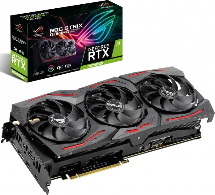 Видеокарта Asus RTX 2070SUPER 8192Mb (ROG-STRIX-RTX2070S-A8G-GAMING
Видеокарта Asus RTX 2070SUPER 8192Mb (ROG-STRIX-RTX2070S-A8G-GAMING