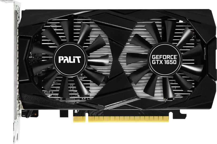 Видеокарта Palit GTX1650 DUAL OC 4G (NE51650T1BG1-1171D
Видеокарта Palit GTX1650 DUAL OC 4G (NE51650T1BG1-1171D