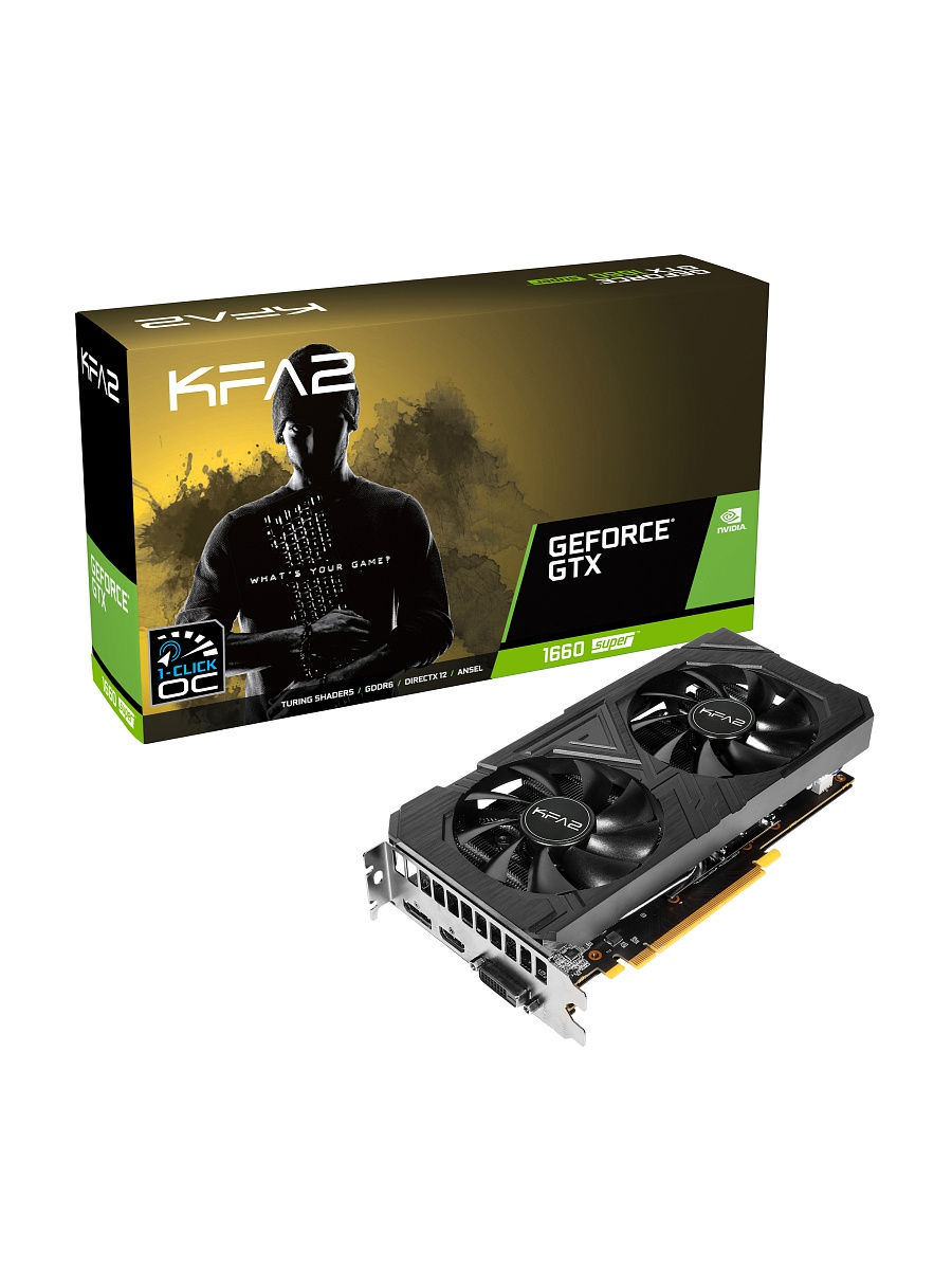 Видеокарта KFA2 GTX 1660 SUPER 6Gb (60SRL7DS03EK
Видеокарта KFA2 GTX 1660 SUPER 6Gb (60SRL7DS03EK