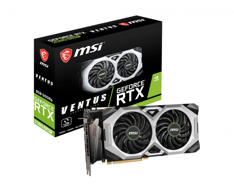 Видеокарта MSI RTX 2080 SUPER 8192Mb (RTX 2080 SUPER VENTUS XS
Видеокарта MSI RTX 2080 SUPER 8192Mb (RTX 2080 SUPER VENTUS XS