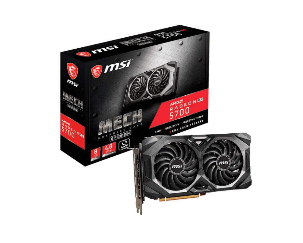 Видеокарта MSI RX 5700 8Gb (RX 5700 MECH GP
Видеокарта MSI RX 5700 8Gb (RX 5700 MECH GP