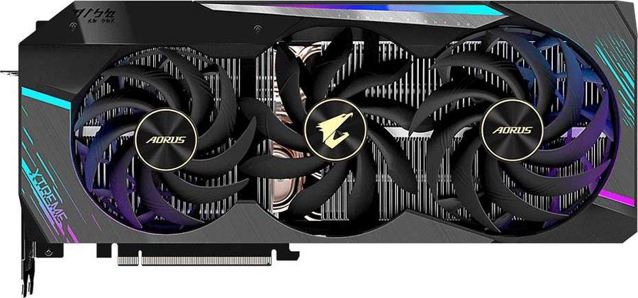 Видеокарта Gigabyte Aorus RTX3090 XTREME 24GB (GV-N3090AORUS X-24GD)
Видеокарта Gigabyte Aorus RTX3090 XTREME 24GB (GV-N3090AORUS X-24GD)