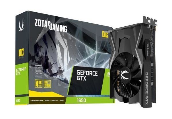 Видеокарта Zotac GeForce GTX 1650 OC 4Gb (ZT-T16520F-10L)
Видеокарта Zotac GeForce GTX 1650 OC 4Gb (ZT-T16520F-10L)
