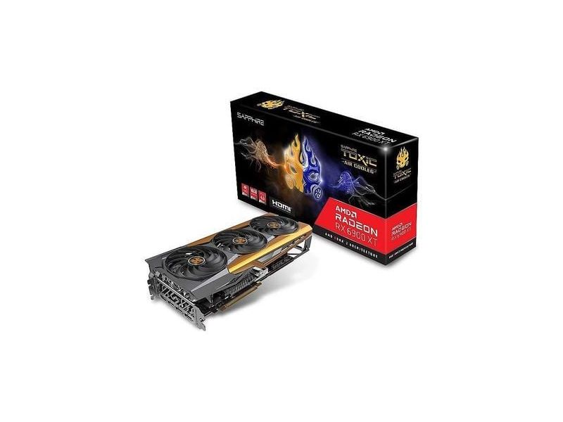 Видеокарта Sapphire RX 6900 XT TOXIC Air Cooled 16Gb (11308-11-20G)
Видеокарта Sapphire RX 6900 XT TOXIC Air Cooled 16Gb (11308-11-20G)