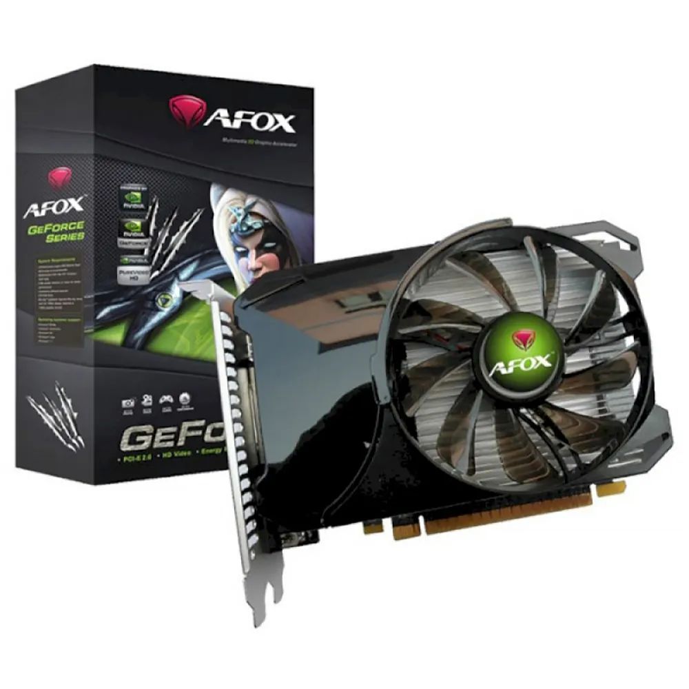 Видеокарта AFOX GeForce GT740 2048Mb LP Single Fan (AF740-2048D5L4)
Видеокарта AFOX GeForce GT740 2048Mb LP Single Fan (AF740-2048D5L4)