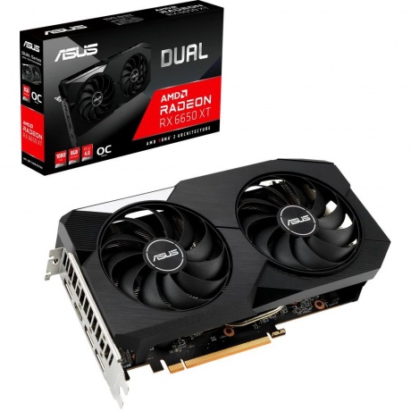 Видеокарта Asus AMD Radeon RX 6650XT 8Gb (DUAL-RX6650XT-O8G)
Видеокарта Asus AMD Radeon RX 6650XT 8Gb (DUAL-RX6650XT-O8G)