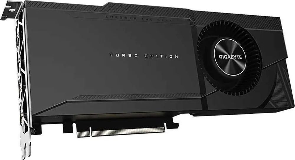 Видеокарта GigaByte GeForce RTX 3080 TURBO 10G LHR (GV-N3080TURBO-10GD)
Видеокарта GigaByte GeForce RTX 3080 TURBO 10G LHR (GV-N3080TURBO-10GD)