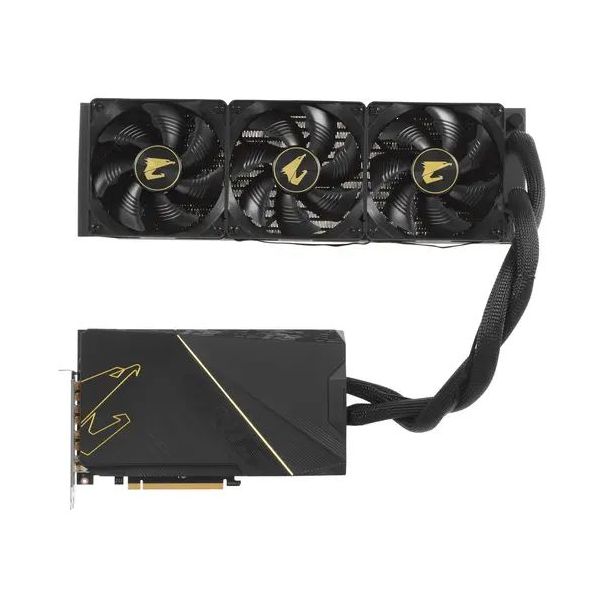 Видеокарта Gigabyte GeForce RTX 4090 24576Mb 384 GDDR6X Ret (GV-N4090AORUSX W-24GD)
Видеокарта Gigabyte GeForce RTX 4090 24576Mb 384 GDDR6X Ret (GV-N4090AORUSX W-24GD)