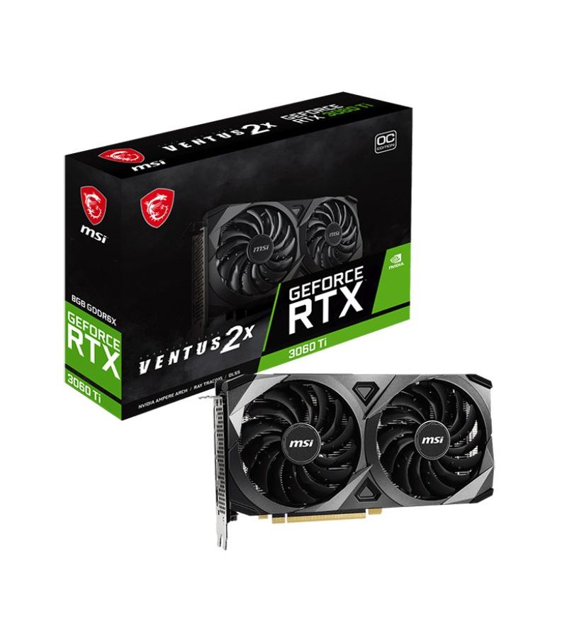 Видеокарта MSI GeForce RTX 3060Ti 8192Mb 256 GDDR6X Ret (602-V505-65S)
Видеокарта MSI GeForce RTX 3060Ti 8192Mb 256 GDDR6X Ret (602-V505-65S)