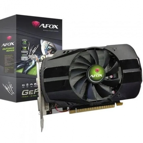 Видеокарта AFOX GeForce GT 730 4096Mb ATX Single Fan (AF730-4096D5H5)
Видеокарта AFOX GeForce GT 730 4096Mb ATX Single Fan (AF730-4096D5H5)