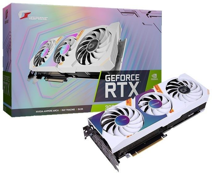 Видеокарта COLORFUL GeForce RTX 3060 Ti LHR 8192Mb Ultra W OC LHR-V (RTX 3060 Ti Ultra W OC LHR-V)
Видеокарта COLORFUL GeForce RTX 3060 Ti LHR 8192Mb Ultra W OC LHR-V (RTX 3060 Ti Ultra W OC LHR-V)