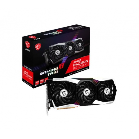 Видеокарта MSI Radeon RX 6750 XT GAMING X TRIO 12G
Видеокарта MSI Radeon RX 6750 XT GAMING X TRIO 12G