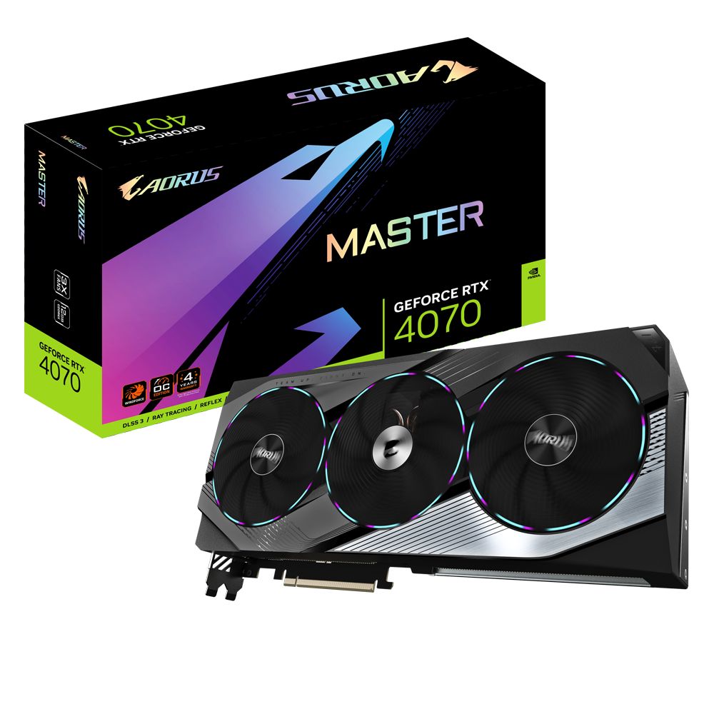 Видеокарта GIGABYTE RTX4070 12GB GV-N4070AORUS M-12GD
Видеокарта GIGABYTE RTX4070 12GB GV-N4070AORUS M-12GD