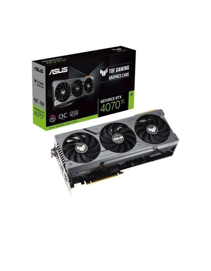 Видеокарта ASUS GAMING RTX 4070 12G TI TUF (90YV0IJ0-M0NA00)
Видеокарта ASUS GAMING RTX 4070 12G TI TUF (90YV0IJ0-M0NA00)