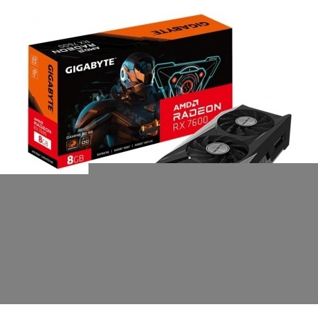 Видеокарта Gigabyte AMD Radeon RX 7600 8192Mb (GV-R76GAMING OC-8GD)
Видеокарта Gigabyte AMD Radeon RX 7600 8192Mb (GV-R76GAMING OC-8GD)