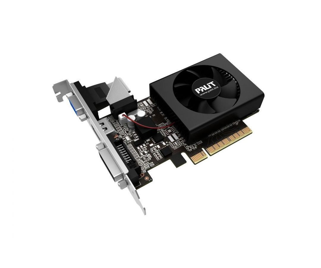 Видеокарта Palit GeForce GT 710 LP 2GB (NEAT7100HD46-2080F)
Видеокарта Palit GeForce GT 710 LP 2GB (NEAT7100HD46-2080F)