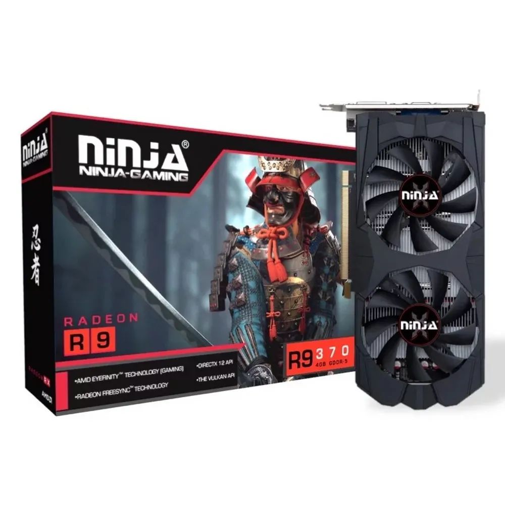 Видеокарта Sinotex Ninja R9 370 4GB (AHR937045F)
Видеокарта Sinotex Ninja R9 370 4GB (AHR937045F)