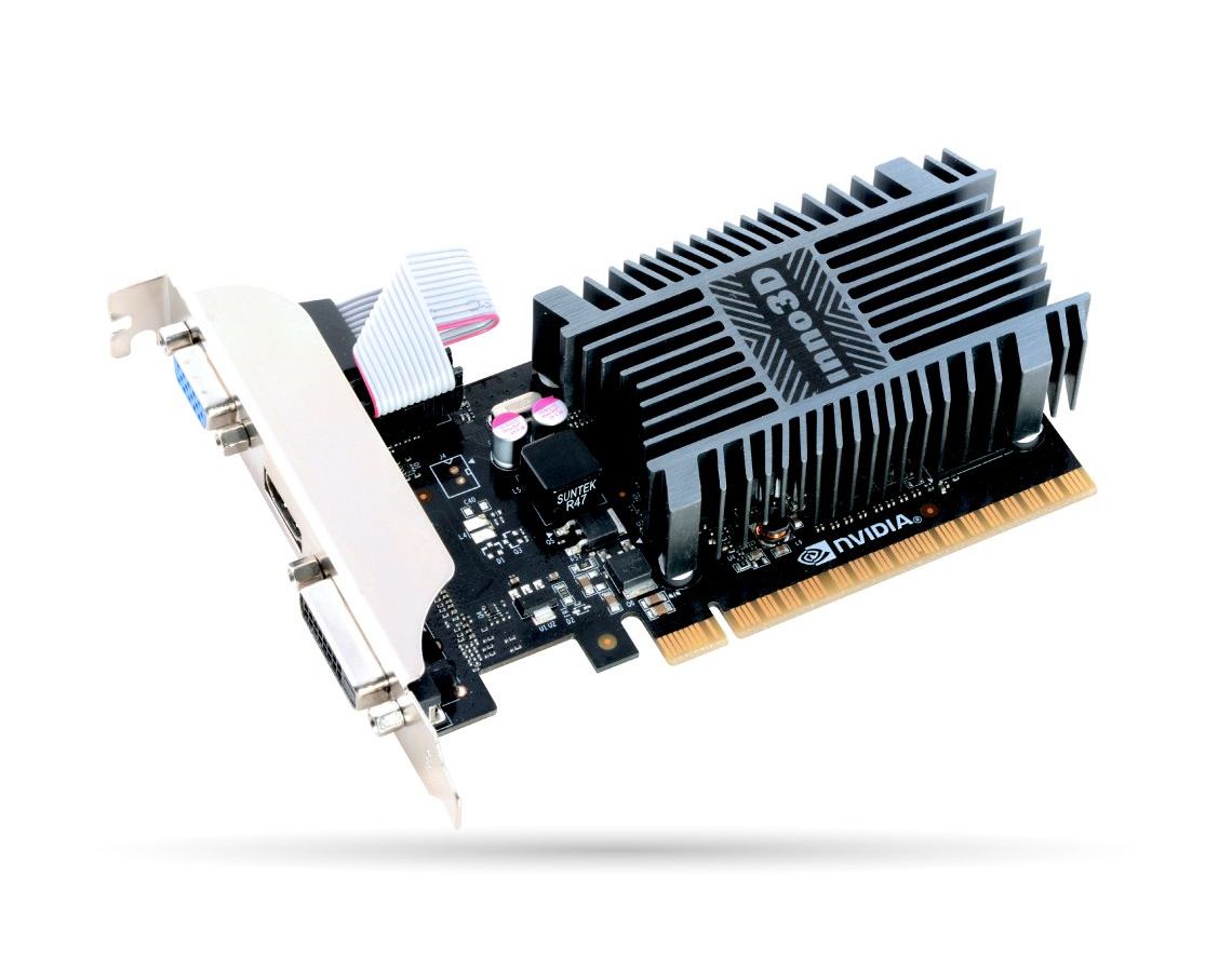 Видеокарта Inno3D GT710 2GB (N710-1SDV-E3BX)
Видеокарта Inno3D GT710 2GB (N710-1SDV-E3BX)