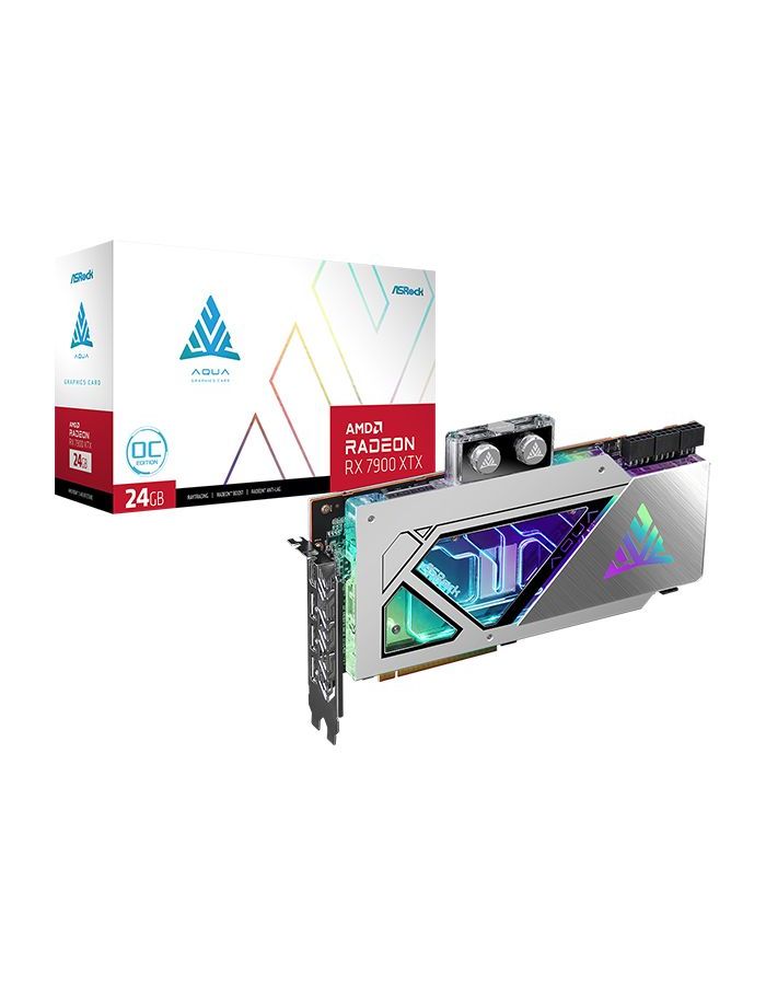 Видеокарта ASRock RX7900XTX AQUA 24GB OC (RX7900XTX AQ 24GO)
Видеокарта ASRock RX7900XTX AQUA 24GB OC (RX7900XTX AQ 24GO)