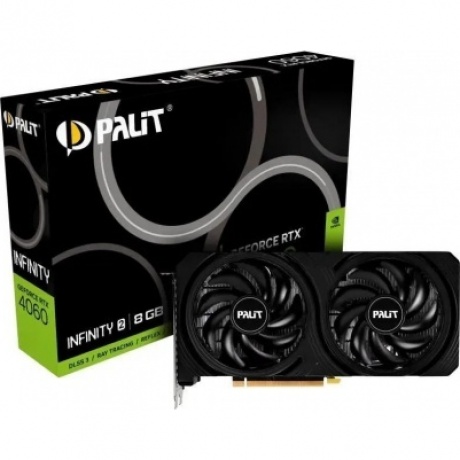 Видеокарта Palit NVIDIA GeForce RTX4060 INFINITY 2 (NE64060019P1-1070L)
Видеокарта Palit NVIDIA GeForce RTX4060 INFINITY 2 (NE64060019P1-1070L)