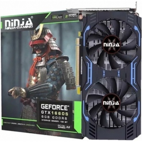 Видеокарта Ninja (Sinotex) Ninja GTX1660SUPER (NK166SF66F) 6GB 192BIT GDDR6
Видеокарта Ninja (Sinotex) Ninja GTX1660SUPER (NK166SF66F) 6GB 192BIT GDDR6