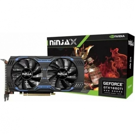 Видеокарта Ninja (Sinotex) Ninja GTX1660Ti 6GB 192BIT GDDR6 (NK166TI66F)
Видеокарта Ninja (Sinotex) Ninja GTX1660Ti 6GB 192BIT GDDR6 (NK166TI66F)
