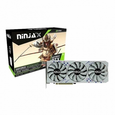 Видеокарта Ninja (Sinotex) RTX 3070Ti 8GB GDDR6X 256BIT (NF307TI86F)
Видеокарта Ninja (Sinotex) RTX 3070Ti 8GB GDDR6X 256BIT (NF307TI86F)