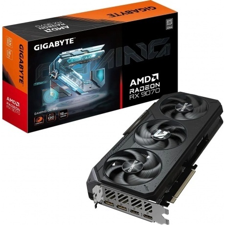 Видеокарта Gigabyte PCI-E AMD Radeon RX 9070 GAMING OC-16GD (GV-R9070GAMING OC-16GD)
Видеокарта Gigabyte PCI-E AMD Radeon RX 9070 GAMING OC-16GD (GV-R9070GAMING OC-16GD)