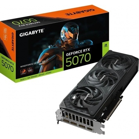 Видеокарта Gigabyte RTX5070 WINDFORCE OC SFF 12GB GDDR7 192bit 3xDP HDMI 3FAN RTL
Видеокарта Gigabyte RTX5070 WINDFORCE OC SFF 12GB GDDR7 192bit 3xDP HDMI 3FAN RTL