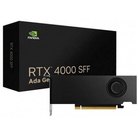 Видеокарта VGA NVIDIA RTX 4000 SFF Ada, 20 GB GDDR6 ECC, mDP 1.4a, PCI Express 4.0 x16
Видеокарта VGA NVIDIA RTX 4000 SFF Ada, 20 GB GDDR6 ECC, mDP 1.4a, PCI Express 4.0 x16