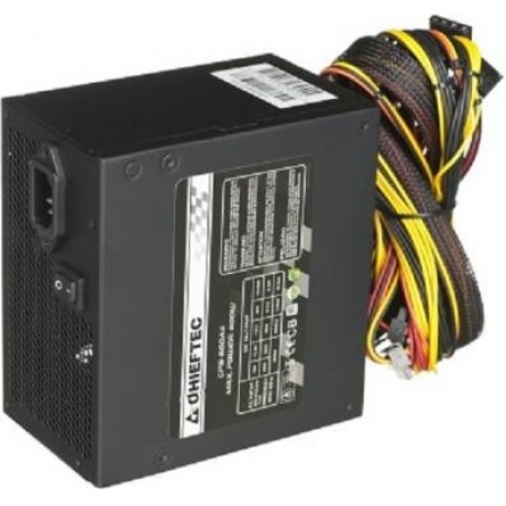 Блок питания Chieftec 600W GPS-600A8
Блок питания Chieftec 600W GPS-600A8