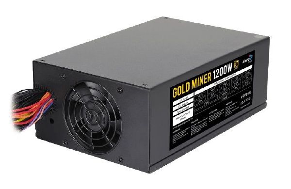 Блок питания AeroCool ATX 1200W GOLD MINER
Блок питания AeroCool ATX 1200W GOLD MINER