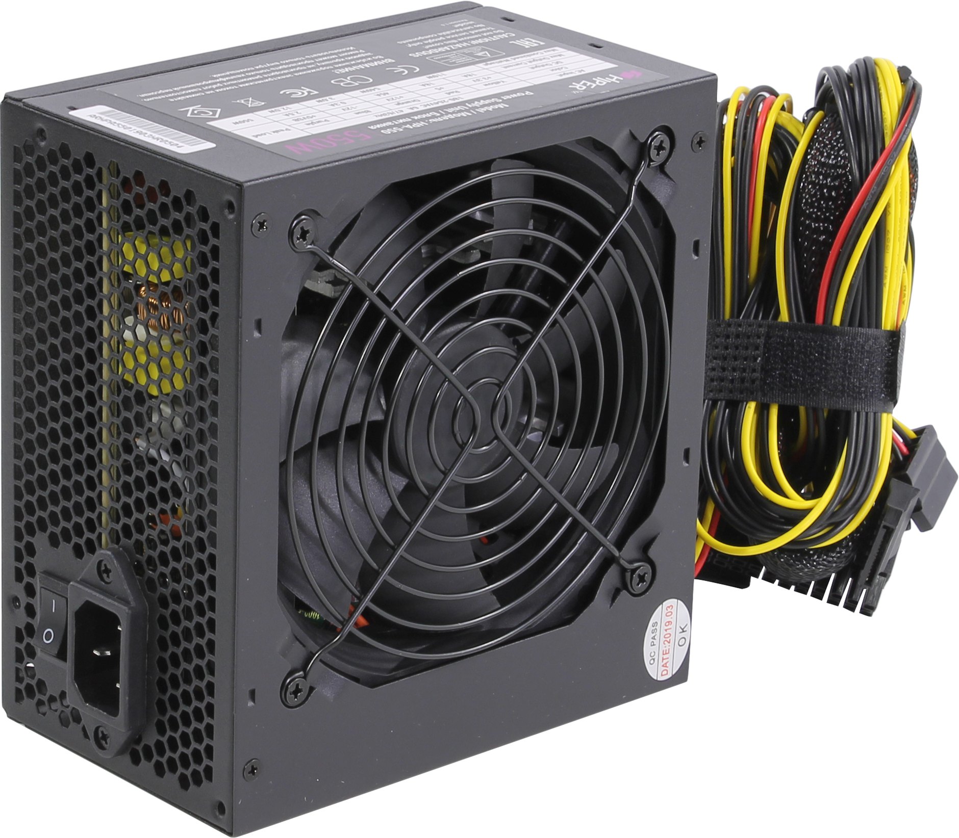 Блок питания Hiper 550W HPA-550 Box
Блок питания Hiper 550W HPA-550 Box