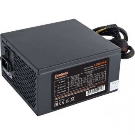 Блок питания ExeGate 1200W ATX-1200PPX RTL (EX258920RUS) Black
Блок питания ExeGate 1200W ATX-1200PPX RTL (EX258920RUS) Black