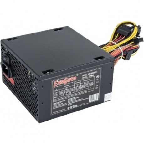Блок питания ExeGate 600W ATX-600NPX (EX221643RUS) Black
Блок питания ExeGate 600W ATX-600NPX (EX221643RUS) Black