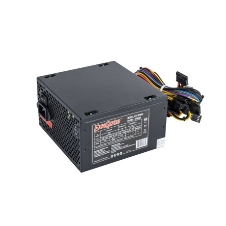Блок питания ExeGate 600W ATX-XP600 (EX219465RUS) Black
Блок питания ExeGate 600W ATX-XP600 (EX219465RUS) Black
