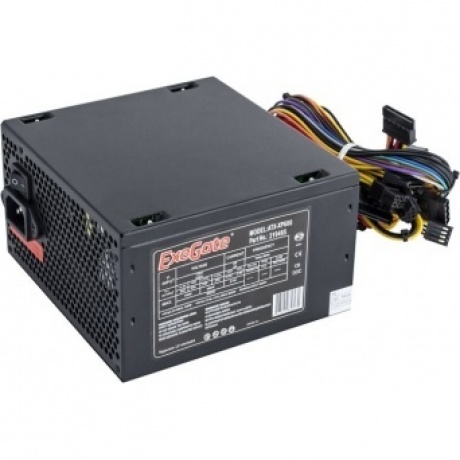 Блок питания ExeGate 600W ATX-XP600 (EX219465RUS) Black
Блок питания ExeGate 600W ATX-XP600 (EX219465RUS) Black