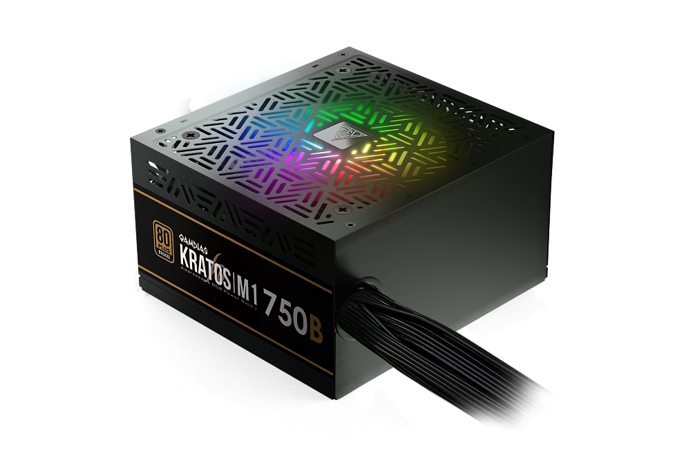 Блок питания Gamdias 750W Kratos M1-750B (GM-GPKRA750) черный
Блок питания Gamdias 750W Kratos M1-750B (GM-GPKRA750) черный