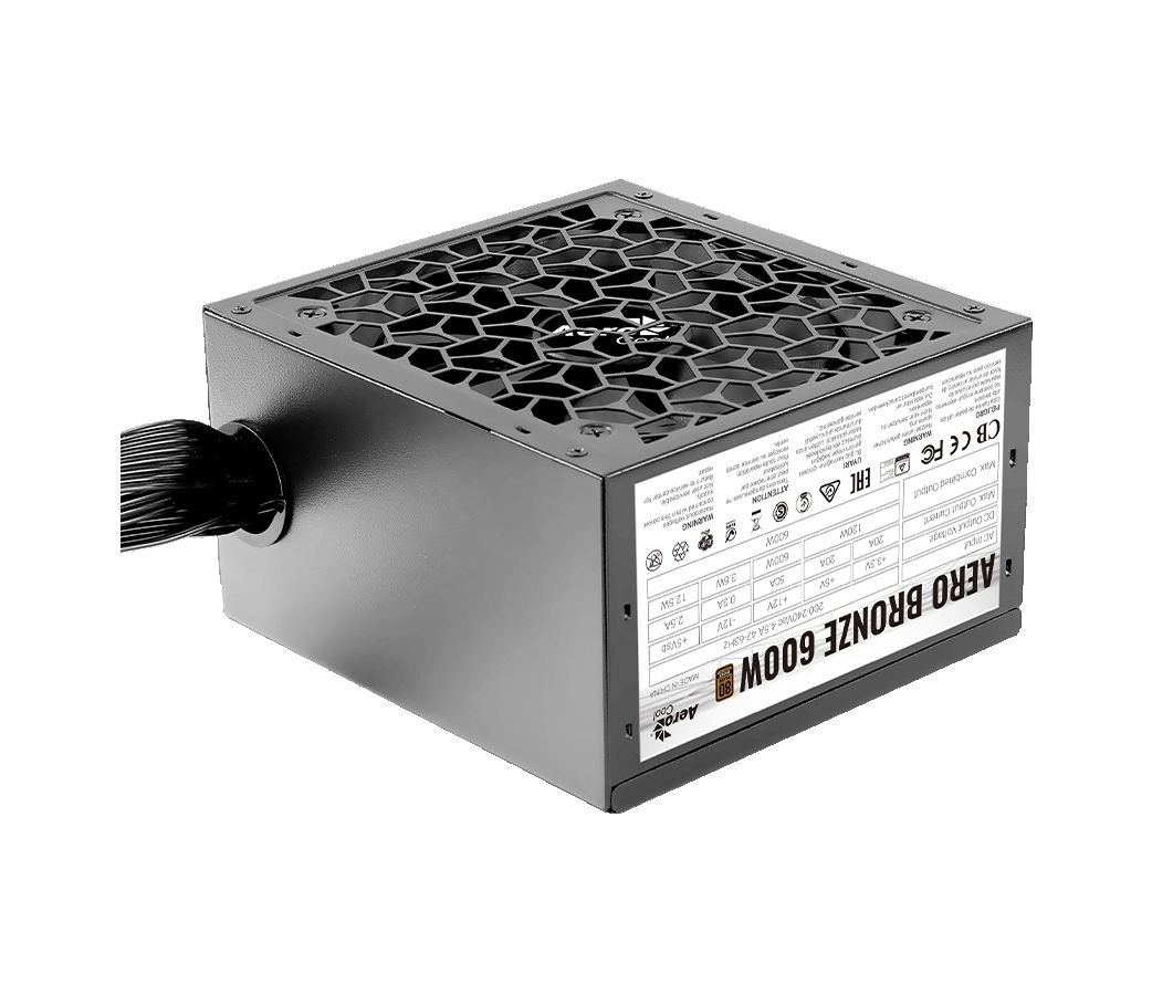 Блок питания AeroCool ATX 600W Aero Bronze
Блок питания AeroCool ATX 600W Aero Bronze