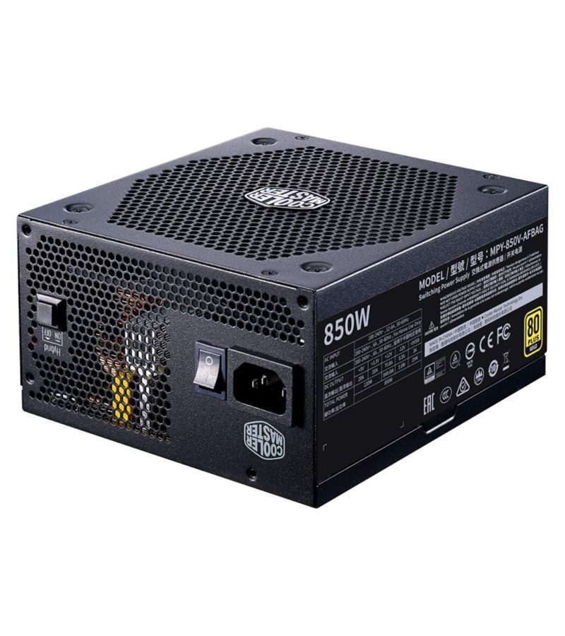 Блок питания Cooler Master 850W V Gold V2 (MPY-850V-AFBAG-EU)
Блок питания Cooler Master 850W V Gold V2 (MPY-850V-AFBAG-EU)