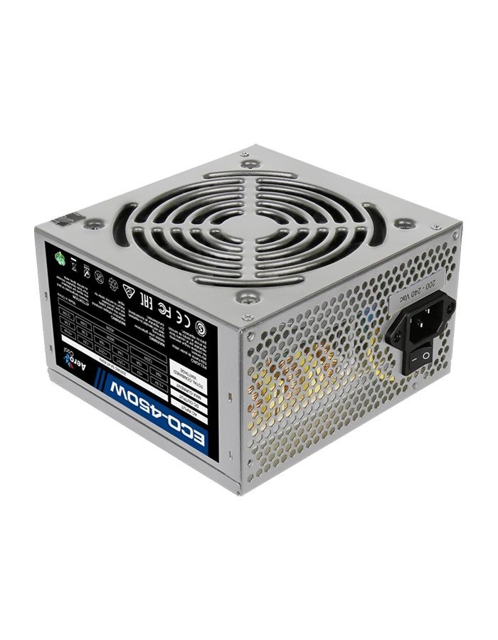 Блок питания Aerocool ECO-450W
Блок питания Aerocool ECO-450W