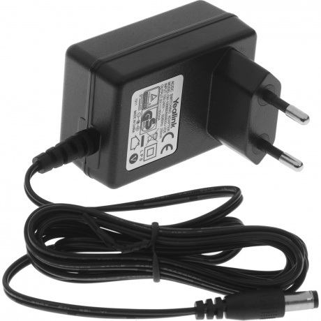 Блок питания Yealink 5VDC (PA 5VDC 600MA)
Блок питания Yealink 5VDC (PA 5VDC 600MA)