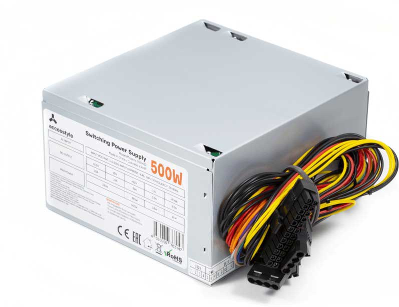 Блок питания Accesstyle 500W12
Блок питания Accesstyle 500W12