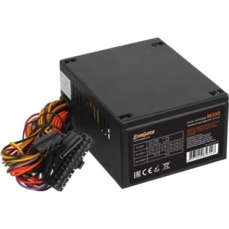 Блок питания Exegate M300 300W (EX221635RUS)
Блок питания Exegate M300 300W (EX221635RUS)