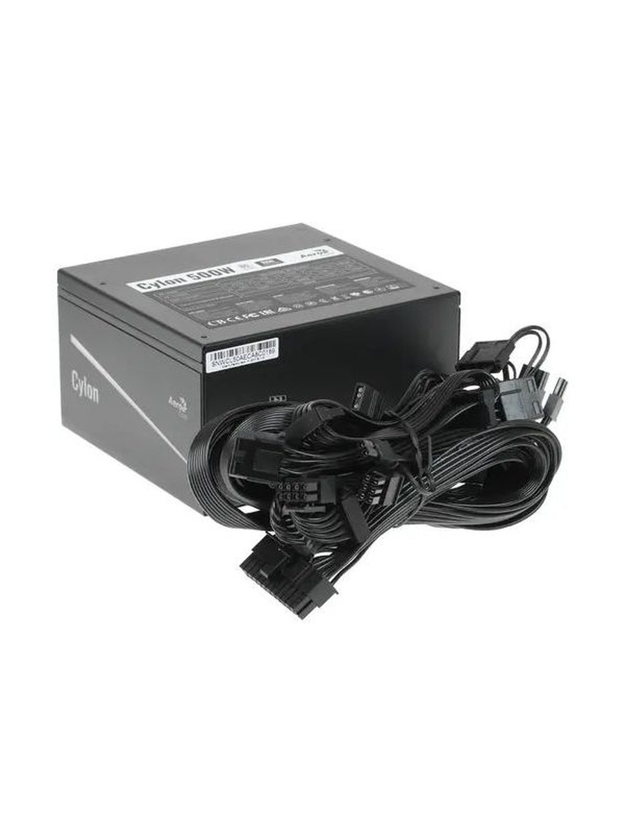 Блок питания Aerocool CYLON 500W (ACPW-CL50AEC.11)
Блок питания Aerocool CYLON 500W (ACPW-CL50AEC.11)