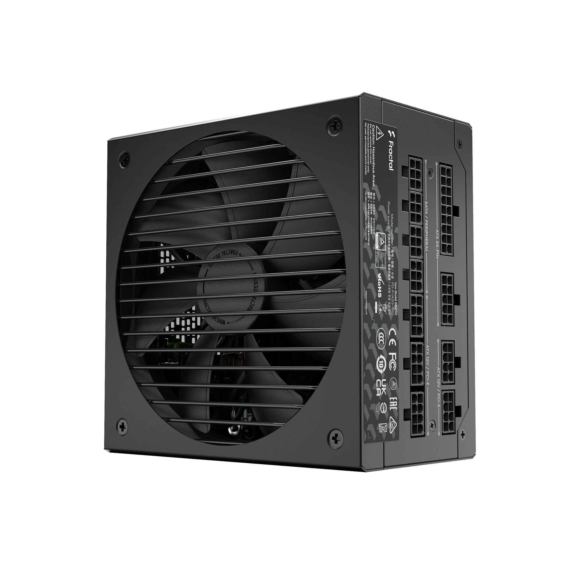 Блок питания Fractal Design ATX 550W ION 550 80+ gold (FD-P-IA2G-550-EU)
Блок питания Fractal Design ATX 550W ION 550 80+ gold (FD-P-IA2G-550-EU)
