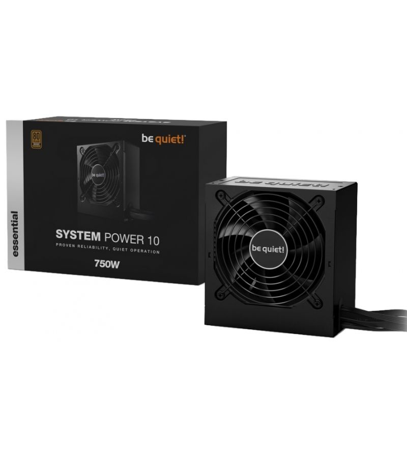 Блок питания be quiet! System Power 10 750W (BN329)
Блок питания be quiet! System Power 10 750W (BN329)