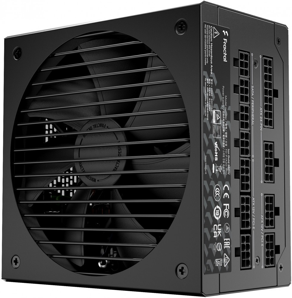 Блок питания Fractal Design ION GOLD 850W (FD-P-IA2G-850)
Блок питания Fractal Design ION GOLD 850W (FD-P-IA2G-850)